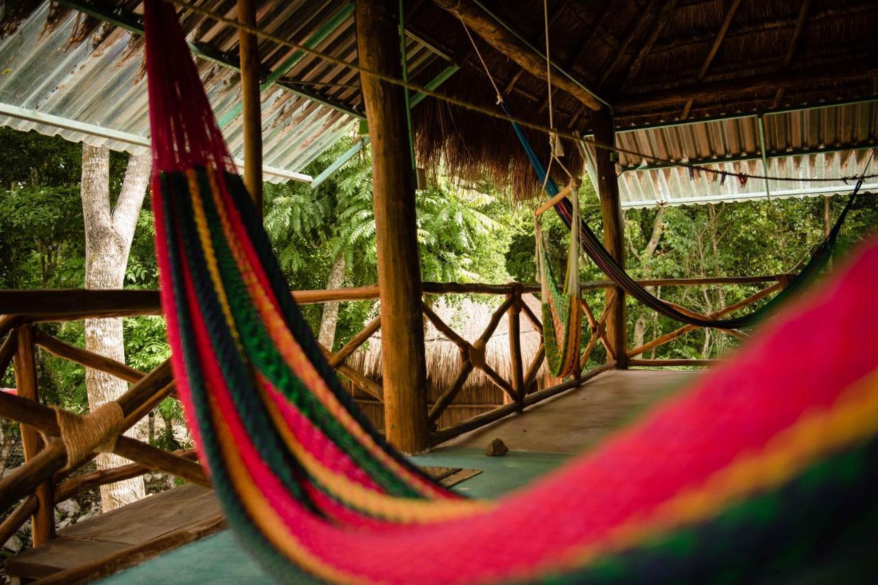 Ferienwohnung Malinche Cafe In Coba Tulum Exterior foto