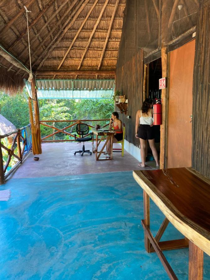 Ferienwohnung Malinche Cafe In Coba Tulum Exterior foto