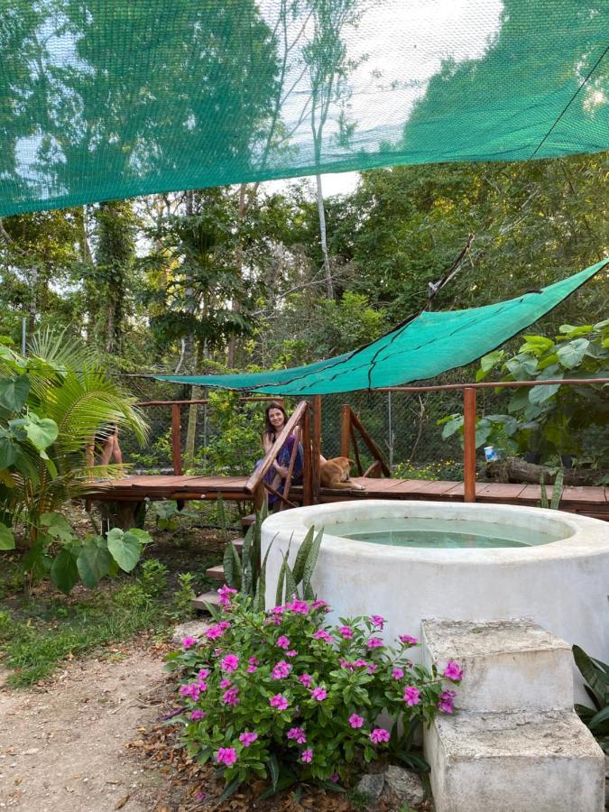 Ferienwohnung Malinche Cafe In Coba Tulum Exterior foto